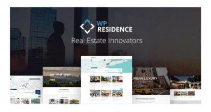 WP Residence v4.11.0 WordPress Theme